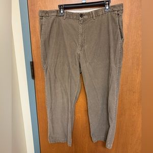 Haggar Tan Corduroy Slacks